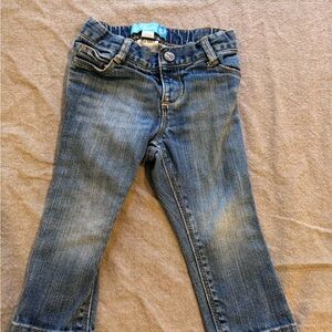 Old Navy Toddler Skinny Jeans 18-24 Excellent Heart Butt